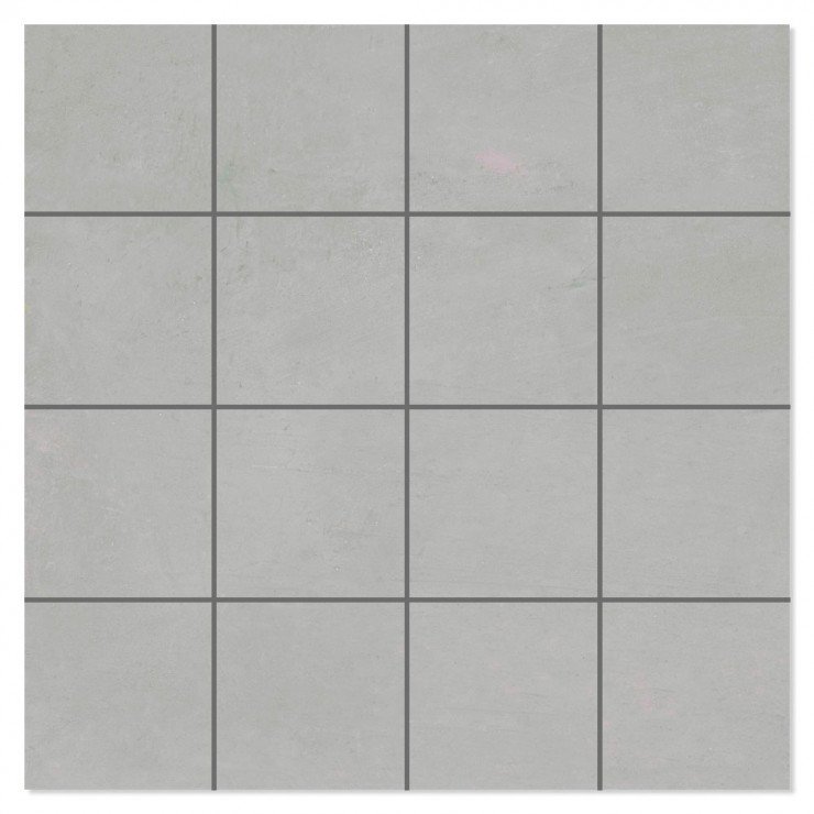 Mosaik Klinker Freestone Silver Matt 30x30 (7x7) cm-0